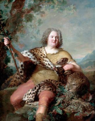 Portrait of a Young Man as Bacchus