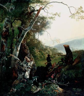 Landscape with Hunters