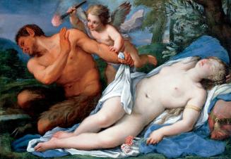 Venus, Cupid, and a Satyr