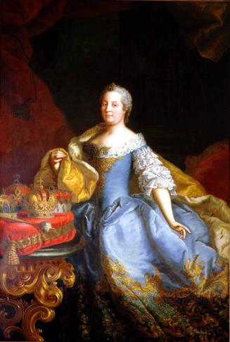 Portrait of the Empress Maria-Theresa of Austria