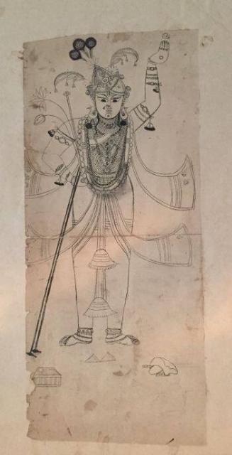 Drawing of Srinathji