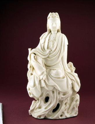 Guanyin seated on a Rocky Throne