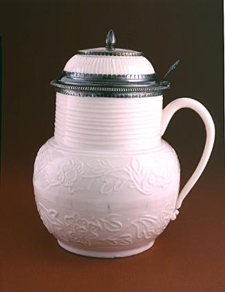 Mug modeled on European stoneware