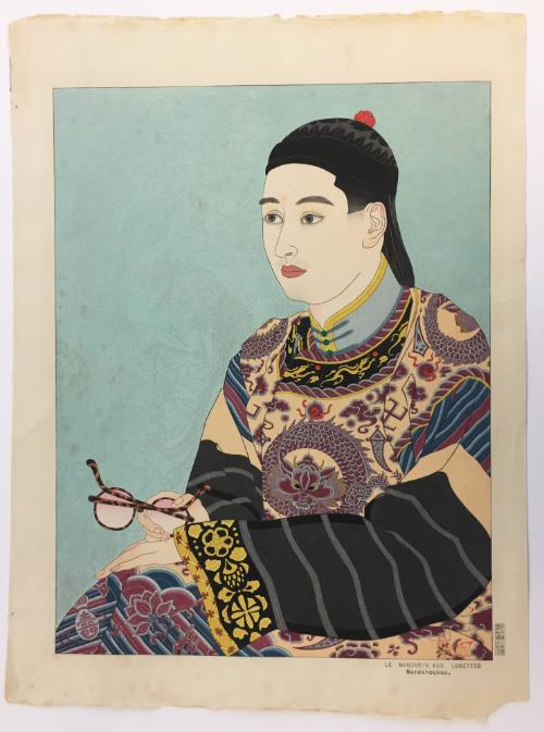 Mandarin with Glasses