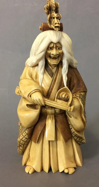 Noh actor in the role of Ryūjin