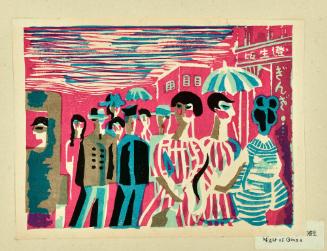 Night of Ginza, from Recollections of Tokyo