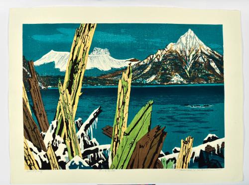 Winter at Lake Shikotsu