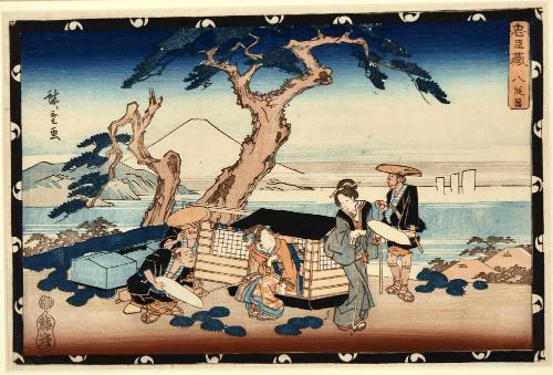 Act VIII, from the series The Storehouse of Loyal Retainers (Chūshingura)