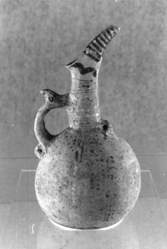 Juglet with cut-away spout