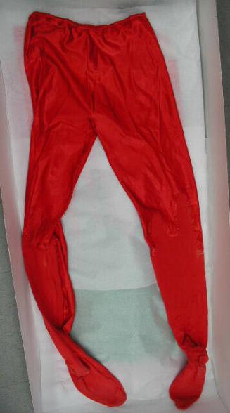 Leggings of Aerialist Mark Lotz of the Flying Gaonas
