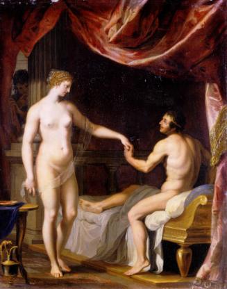 King Candaules of Lydia Showing His Wife to Gyges