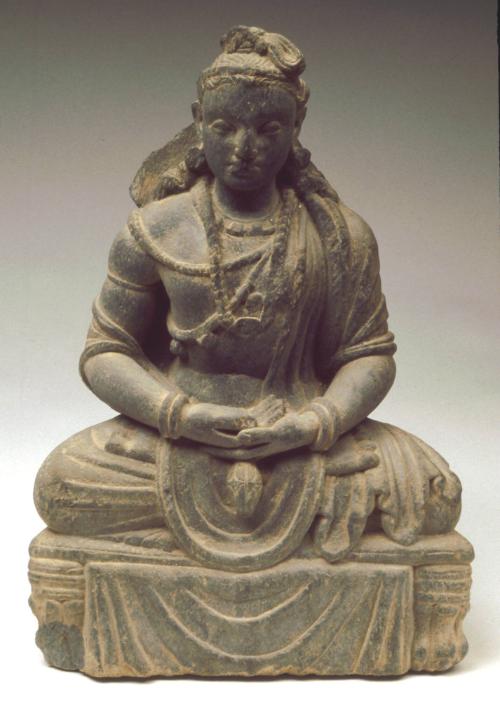 Seated Bodhisattva Maitreya