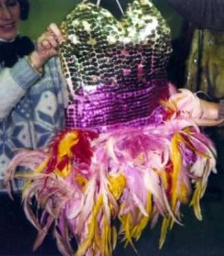Aerialist leotard  "Mexicanarama" aerial ballet