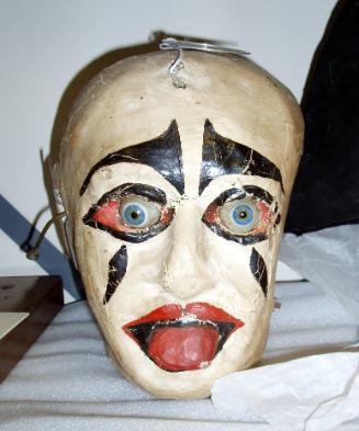 Scary clown head Prop