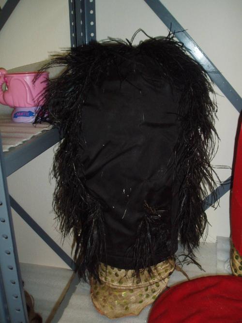 Tall Shako with black feather cover