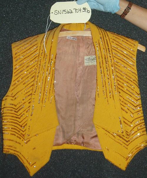 Bolero from "Greatest Show on Earth" worn by Roland Bokara