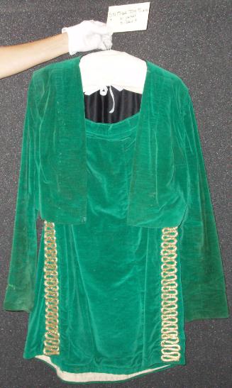 Jacket and skirt from bear act worn by Maria Klauser