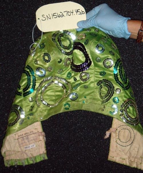 Bodice worn by Gala Shawn