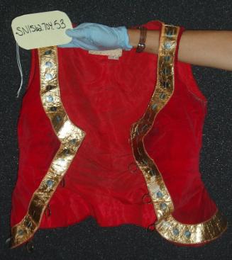 Bolero from bear act worn by Herta Klauser