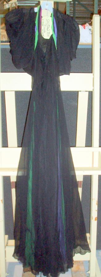 Evening dress and short jacket