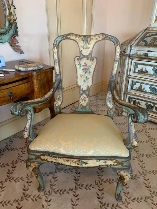 Painted Armchair