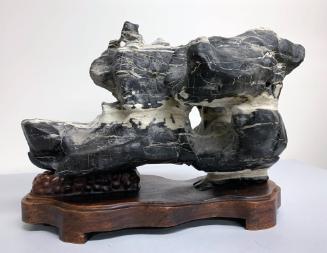 Black and White Lingbi Stone