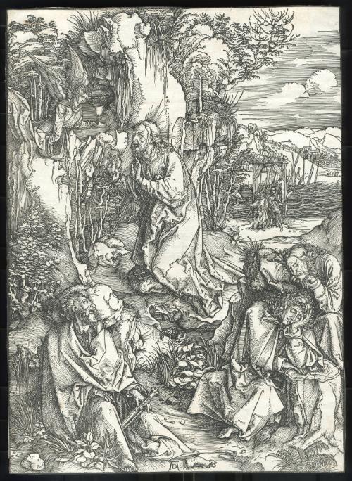 Christ on the Mount of Olives (from the Great Passion series)