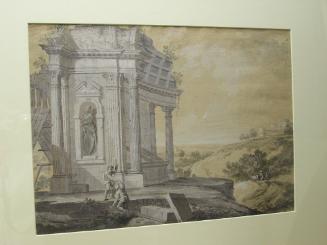 Ruined Tomb in a Landscape