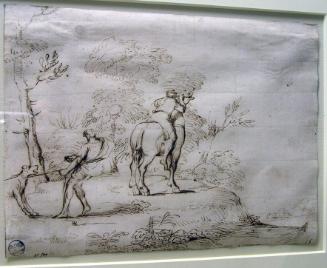 Landscape with a Horseman