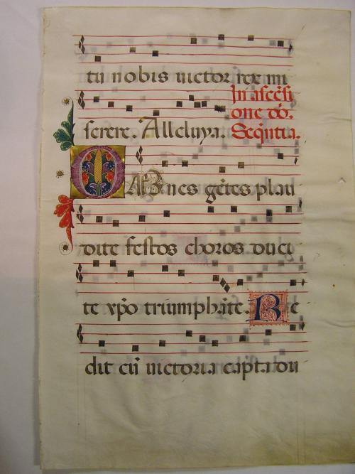 Leaf from a Choir Book