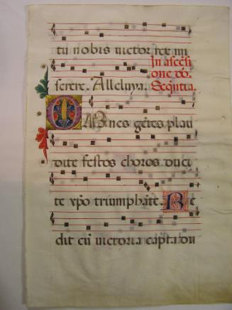 Leaf from a Choir Book