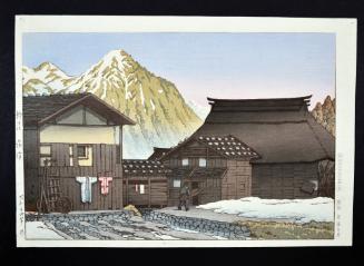 Yuzawa in Echigo Province