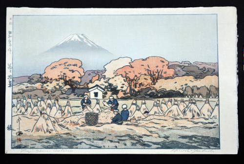 Fujiyama —  Autumn, from the series "Ten Views of Mount Fuji"