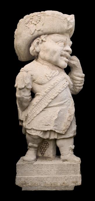 Dwarf with large hat