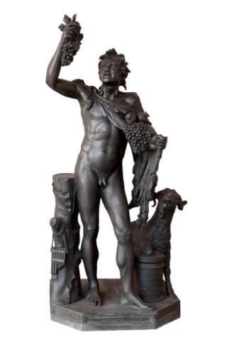 Faun with Grapes and Goat