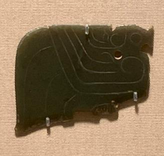 Bird shaped plaque
