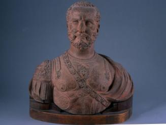 Portrait Bust of Unknown Man in Armor