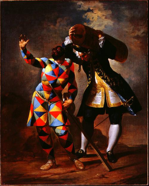 Harlequin as a Clever Valet