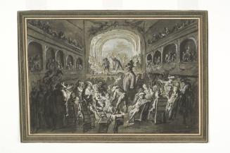 Interior of a Theatre with Spectators
