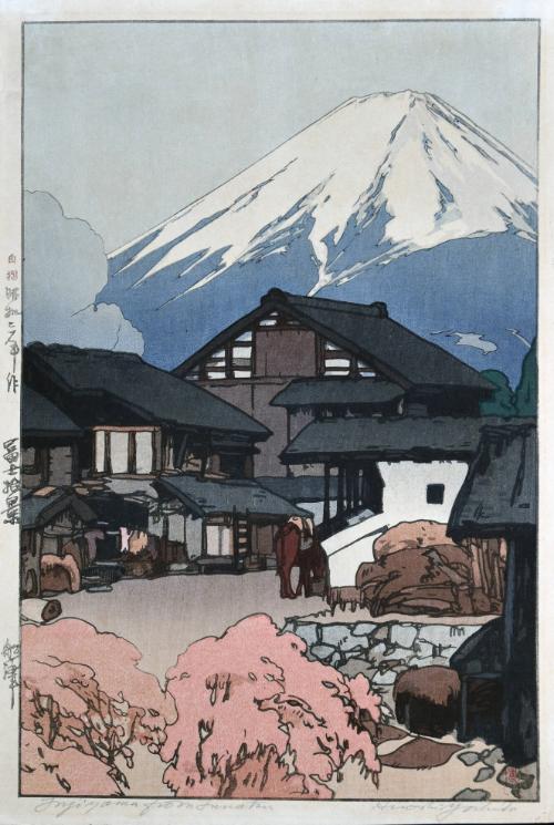 Funatsu, from the series Ten Views of Mount Fuji