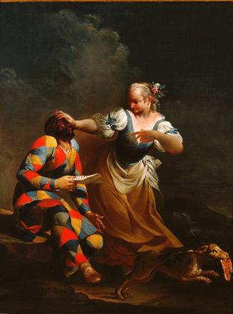Harlequin as a Rejected Lover