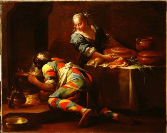Harlequin as a Cook