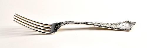 Tiffany dinner fork in the Persian pattern.