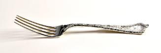 Tiffany dinner fork in the Persian pattern.