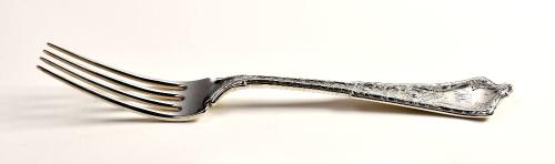 Tiffany dinner fork in the Persian pattern.