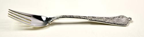 Tiffany salad fork in the Persian pattern.