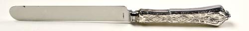 Tiffany dinner knife in the Persian pattern.