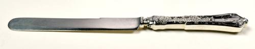 Tiffany dinner knife in the Persian pattern.