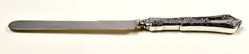 Tiffany dinner knife in the Persian pattern.