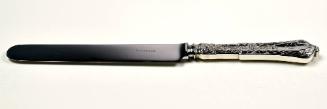 Tiffany salad knife in the Persian pattern.